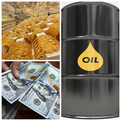 ارتفاع أسعار الذهب واستقرار أسعار صرف الدولار وارتفاع اسعار النفط اليوم الخميس