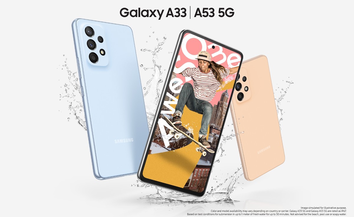 أعلنت شركة Samsung Galaxy A73 و A53 ​​و A33