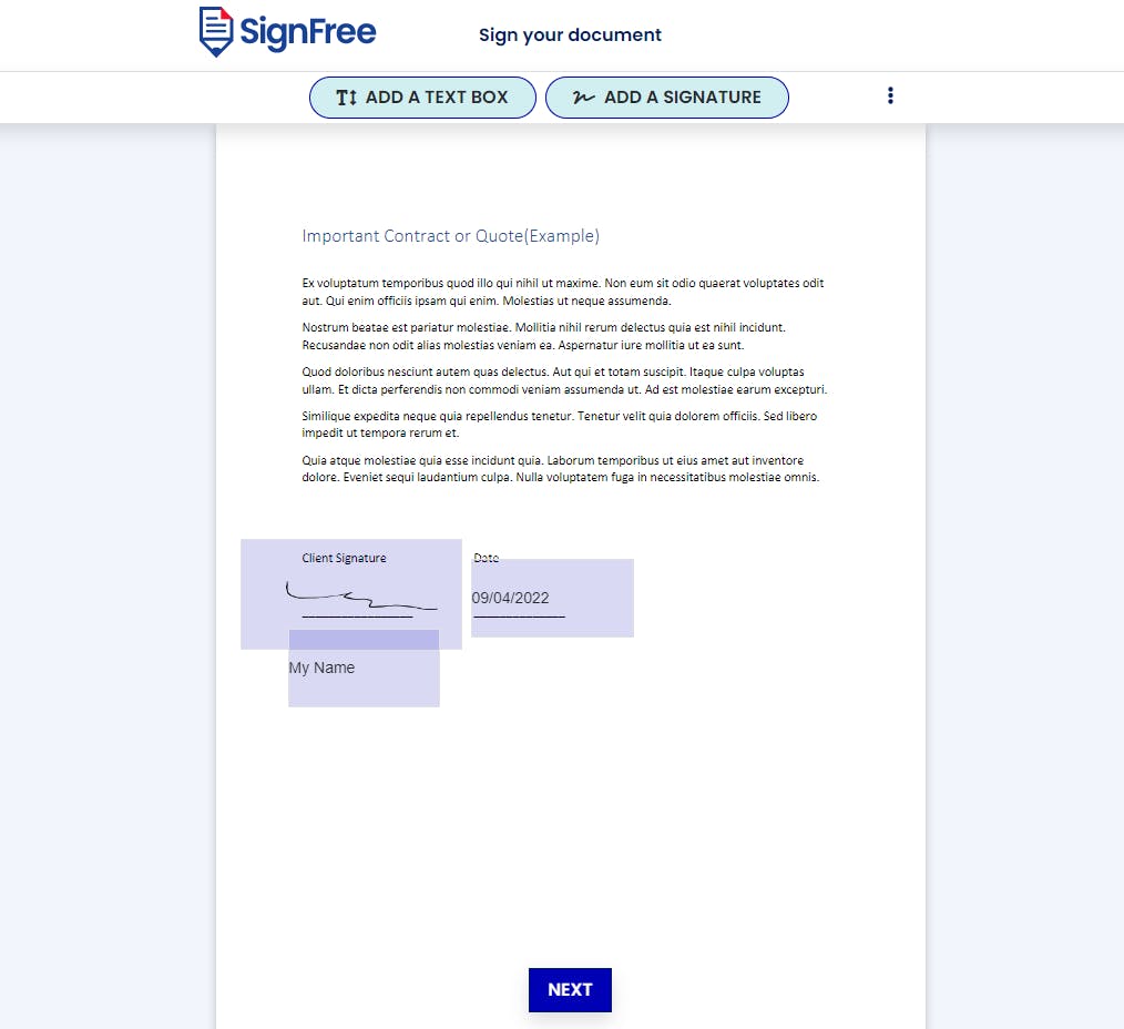 SignFree هو موقع ويب يتيح لك توقيع المستندات عبر الإنترنت دون الحاجة إلى طباعتها وتوقيعها ومسحها ضوئيًا. هذا يمكن أن يوفر لك الوقت ويمكن أن يكون مفيدًا حقًا إذا كنت بحاجة إلى توقيع الكثير من المستندات بسرعة.