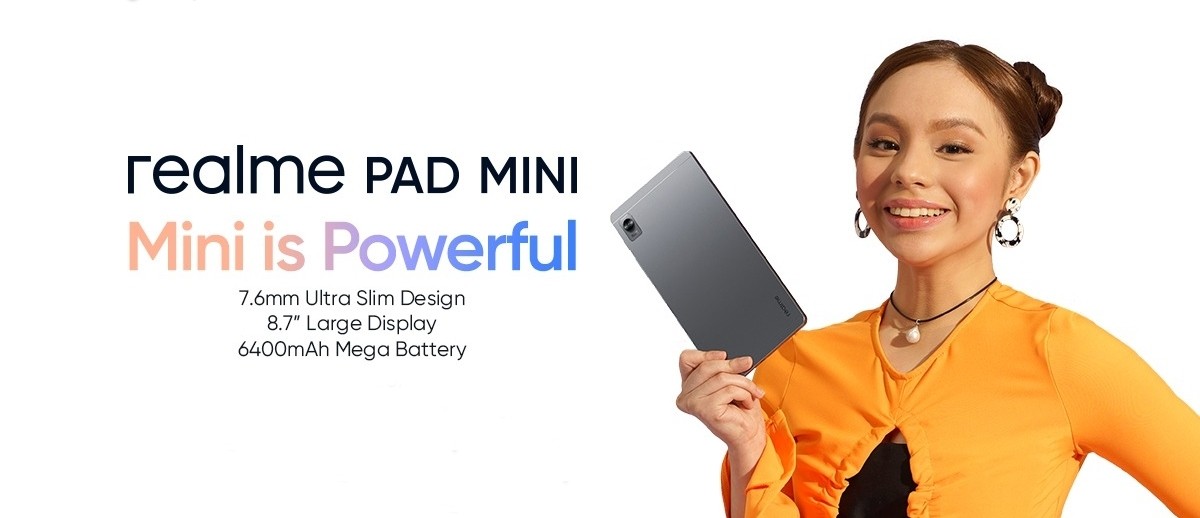ريلمي تطلق تابلت Realme Pad Mini بحجم 8.7 إنش بسعر 200 دولار