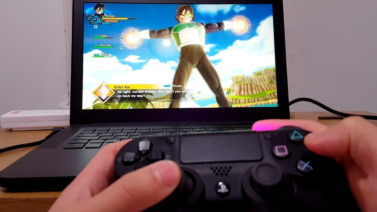 طريقة توصيل وحدة تحكم بلاي ستيشن PS4 بجهاز الكمبيوتر