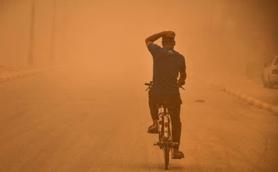 طقس العراق.. عواصف ترابية وانخفاض في درجات الحرارة