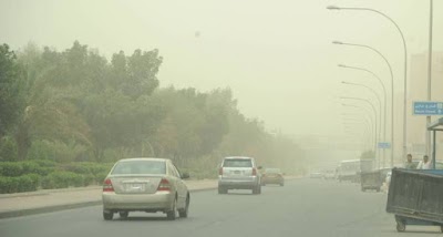 طقس العراق تصاعد للغبار وانخفاض في درجات الحرارة