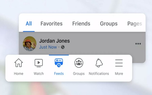 فيسبوك يضيف قسم جديد إلى تطبيقه لتصفح كل ما ينشره أصدقاءك فقط