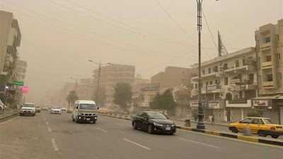 طقس العراق عواصف ترابية وانخفاض في درجات الحرارة