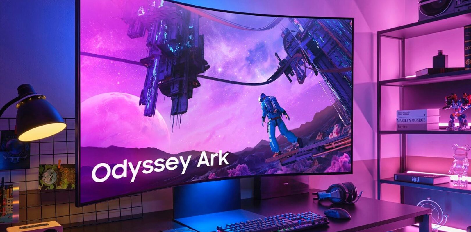 Samsung Odyssey Ark curved gaming monitor launched with 55 inch 4K 165Hz