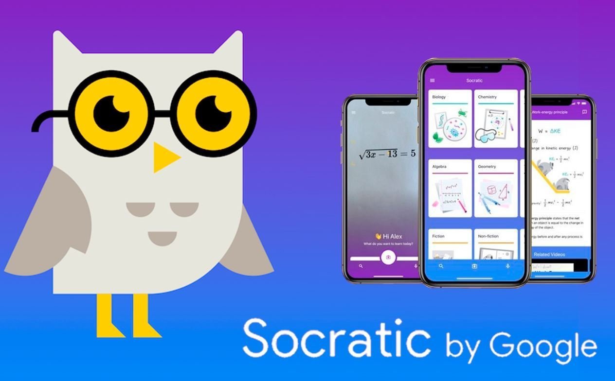 How does Google Socratic use artificial intelligence to help students?