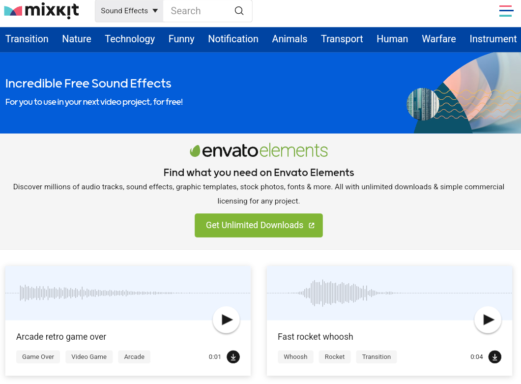 Top 10 Sound Effects Tool for Free Montage